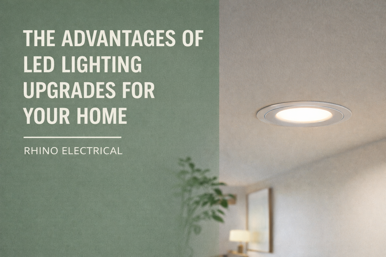 The Advantages of LED Lighting Upgrades for Your Home